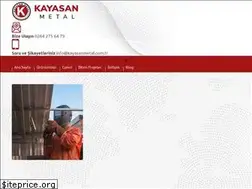 Sites similar to kayasanmetal.com.tr