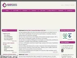 Sites similar to kaybeealloys.com