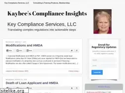 Sites similar to kaybeescomplianceinsights.com