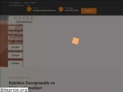 Sites similar to kayerdanismanlik.com