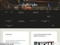 Sites similar to kayfabetoday.wordpress.com