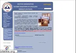 Sites similar to kayham.erciyes.edu.tr