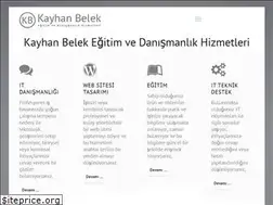 Sites similar to kayhanbelek.com.tr