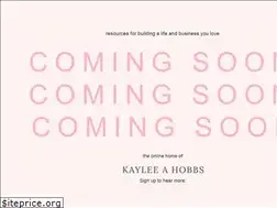 Sites similar to kayleeahobbs.com