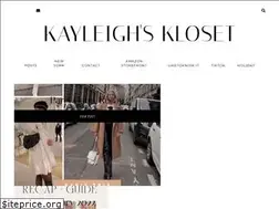 Sites similar to kayleighskloset.com