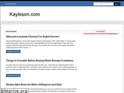 Sites similar to kayleson.com