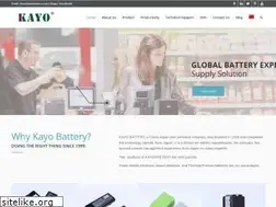 Sites similar to kayobattery.com