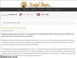 Sites similar to kayolhope.com