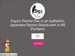 Sites similar to kayosramen.com