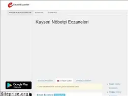Sites similar to kayseri.eczaneleri.org