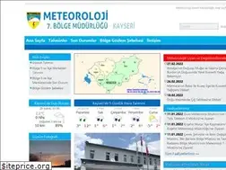 Sites similar to kayseri.mgm.gov.tr