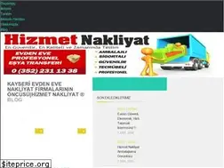 Sites similar to kayserievdenevenakliyat.info
