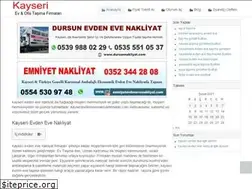 Sites similar to kayserievdenevenakliyatfirmalari.com