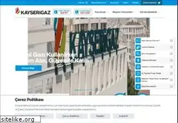 Sites similar to kayserigaz.com.tr