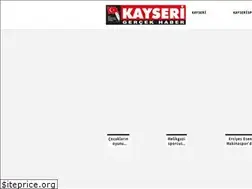 Sites similar to kayserigercekhaber.com