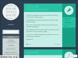 Sites similar to kayseriisguvenligi.wordpress.com