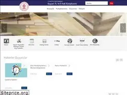 Sites similar to kayserikutup.gov.tr