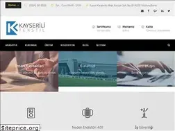 Sites similar to kayserilitekstil.com.tr