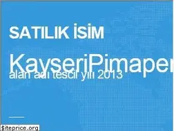 Sites similar to kayseripimapen.com