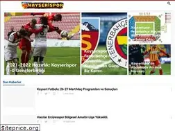 Sites similar to kayserispor.org