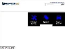 Sites similar to kayserusedcarsmadisonwi.com