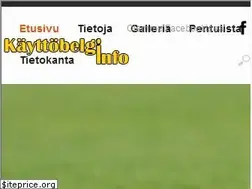 Sites similar to kayttobelgi.info