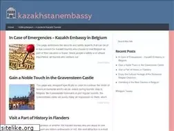 Sites similar to kazakhstanembassy.be