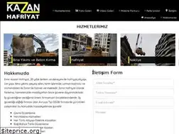 Sites similar to kazanhafriyat.com.tr
