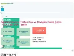 Sites similar to kazanim-testleri.com