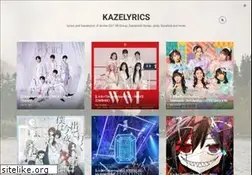 Sites similar to kazelyrics.com