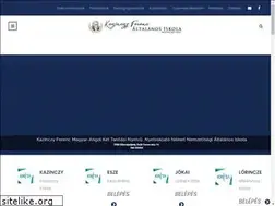 Sites similar to kazinczysuli.hu