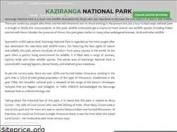 Sites similar to kaziranganationalparkindia.in