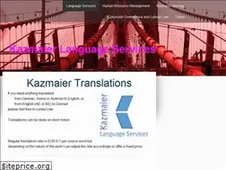 Sites similar to kazmaier-translations.com
