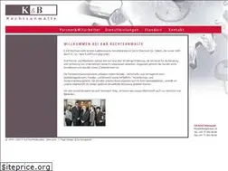 Sites similar to kb-lawyers.ch