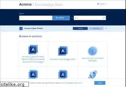 Sites similar to kb.acronis.com