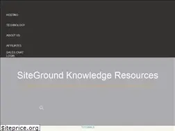 Sites similar to kb.siteground.com
