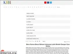 Sites similar to kbbi.net