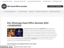 Sites similar to kbc-headofficenumber.com