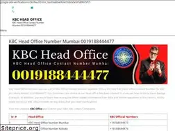 Sites similar to kbcheadoffice.com