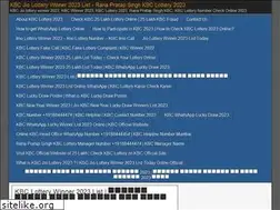Sites similar to kbcjiolotterywinnerlist.com