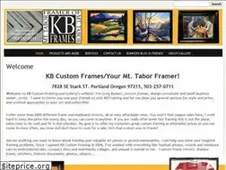 Sites similar to kbcustomframes.com