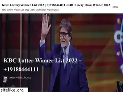 Sites similar to kbcwinnerlottery.in
