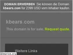 Sites similar to kbears.com