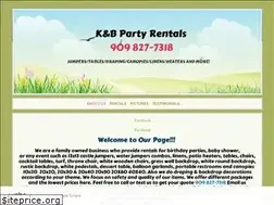 Sites similar to kbpartyrentals.com
