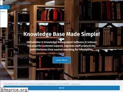 Sites similar to kbpublisher.com