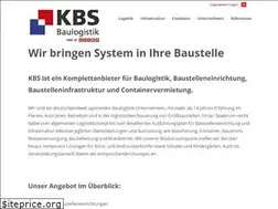 Sites similar to kbs-baulogistik.de