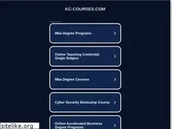 Sites similar to kc-courses.com
