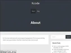 Sites similar to kcode.co.za
