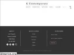 Sites similar to kcontemporaryart.com