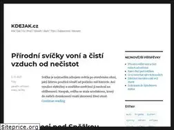 Sites similar to kdejak.cz